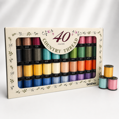 Collection image for: Brother Country Embroidery Threads