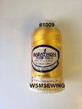 (#1009)  Medium Yellow Standard Embroidery Thread