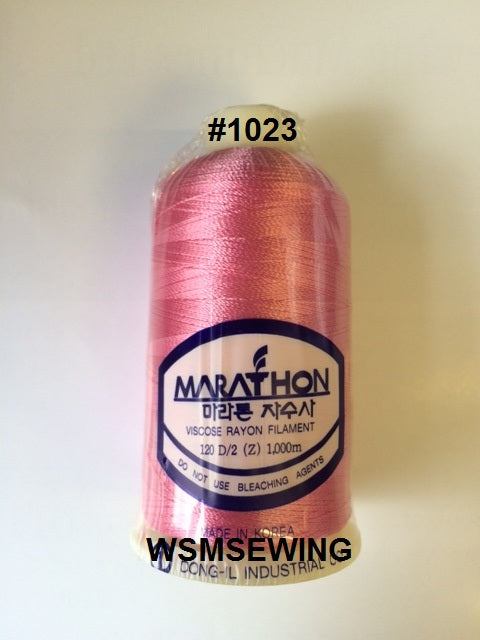 (#1023) Medium Pink Standard Embroidery Thread