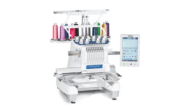 Brother PR1055X Embroidery Machine Showroom Display