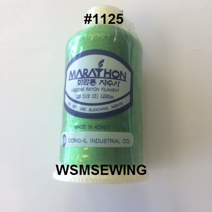 (#1125) Grass Green Standard Embroidery Thread