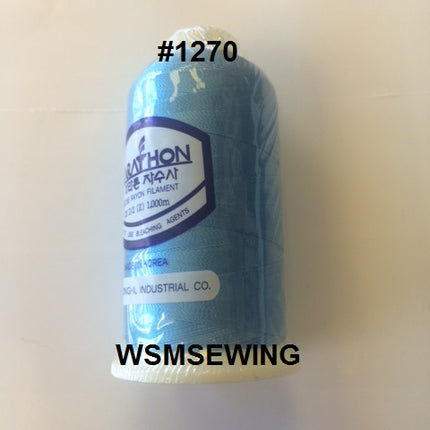 (#1270) Medium Blue Standard Embroidery Thread