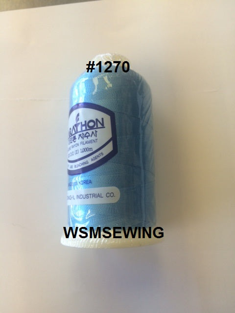 (#1270) Medium Blue Standard Embroidery Thread