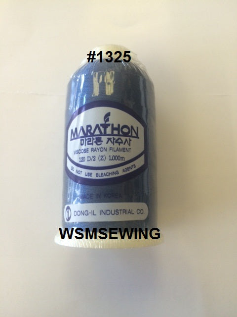 (#1325) Jeans Blue Standard Embroidery Thread