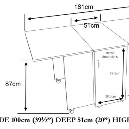 Horn Furniture The Maxi Hobby Table