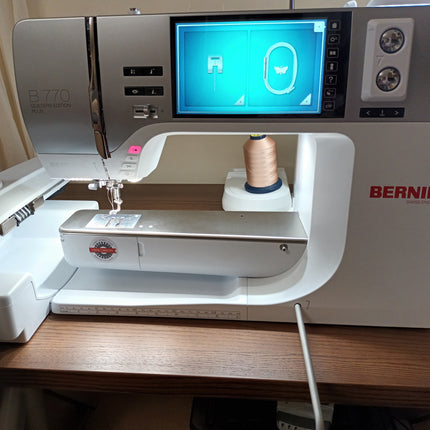 Bernina 770QE Plus with Embroidery Unit - Customer Sale
