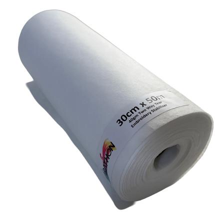 Tear-Away Stabiliser 30cm x 50m White