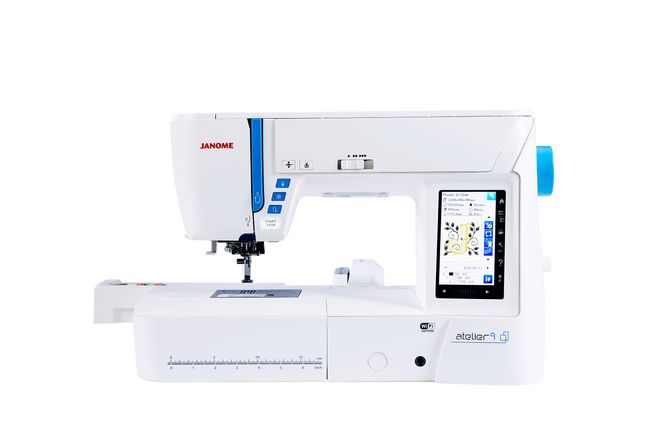 Janome Atelier 9 Anniversary Edition Sewing and Embroidery Machine