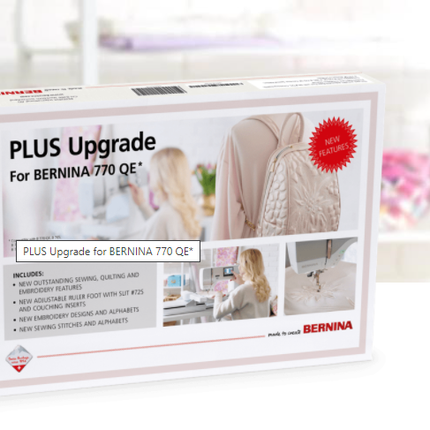 Bernina Plus Upgrade 770QE