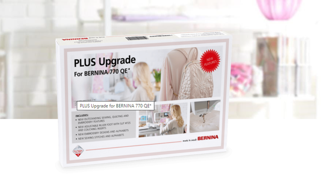 Bernina Plus Upgrade 770QE