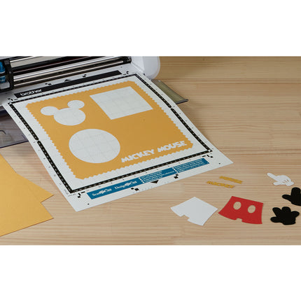 Brother ScanNCut Disney Mickey & Friends Paper Design Collection CADSNP01