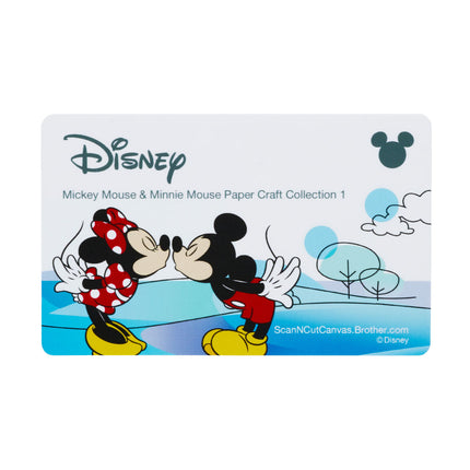 Brother ScanNCut Disney Mickey & Friends Paper Design Collection CADSNP01