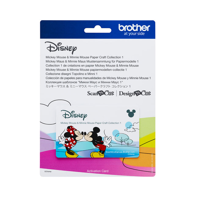 Brother ScanNCut Disney Mickey & Friends Paper Design Collection CADSNP01