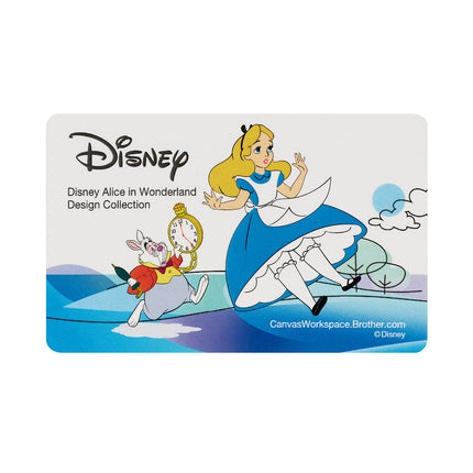 Brother ScanNCut Disney Alice in Wonderland Design Collection CADSNP09