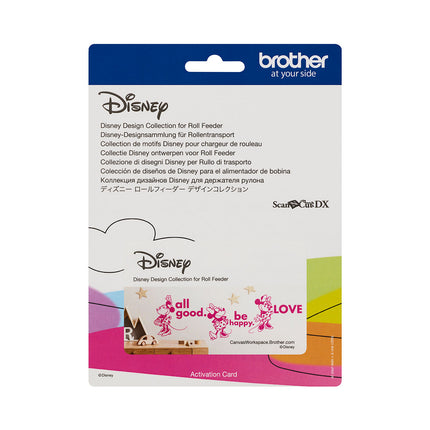 Brother ScanNCut Disney Design Collection for Roll Feeder CADXDSNP12