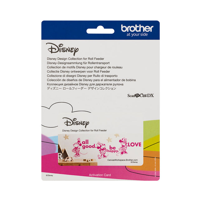 Brother ScanNCut Disney Design Collection for Roll Feeder CADXDSNP12