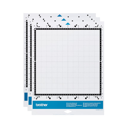Brother ScanNCut DX Low Tack Adhesive Mat - Pack of 3