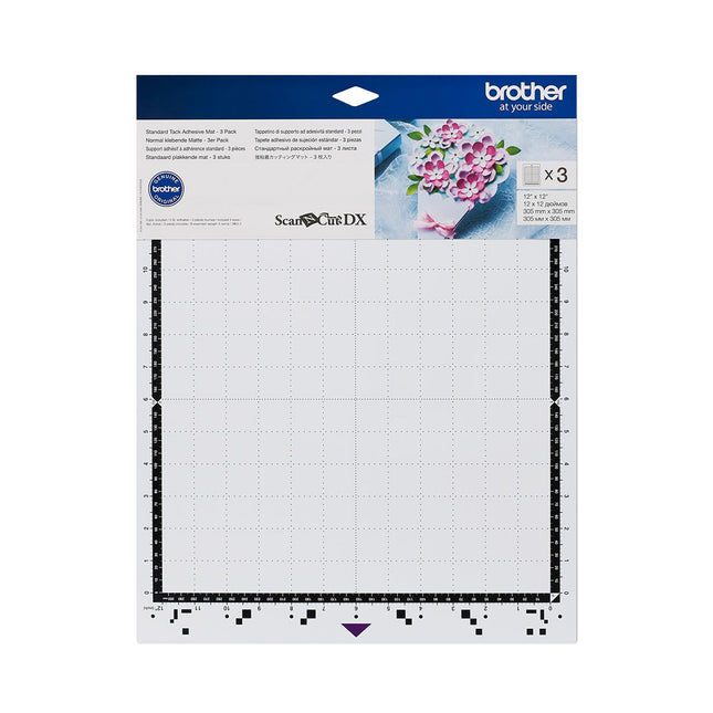 Brother ScanNCut DX Standard Tack Adhesive Mat - Pack of 3