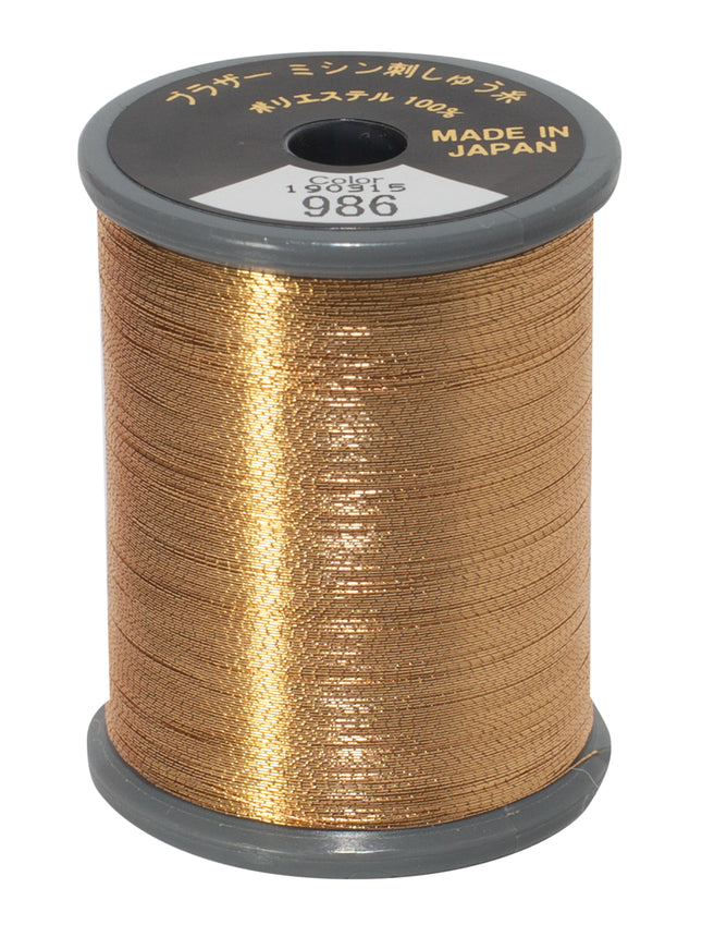 Brother Metallic Copper #986