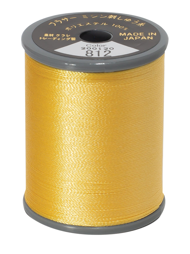 Brother Polyester Creamy Yellow #812