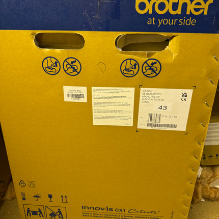 Brother Celeste CX1 Sewing & Quilting Machine Showroom Display
