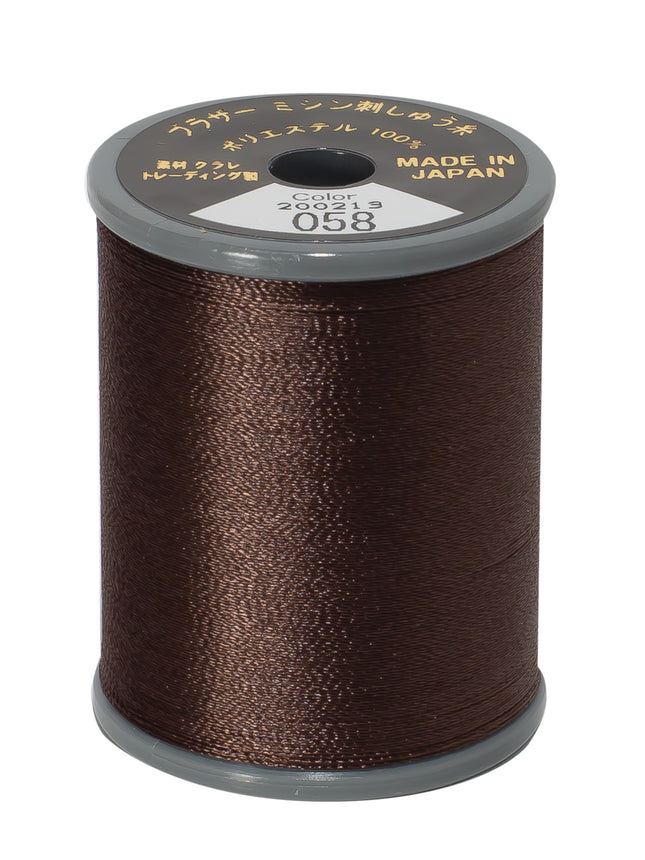 Brother Polyester Dark Brown #058