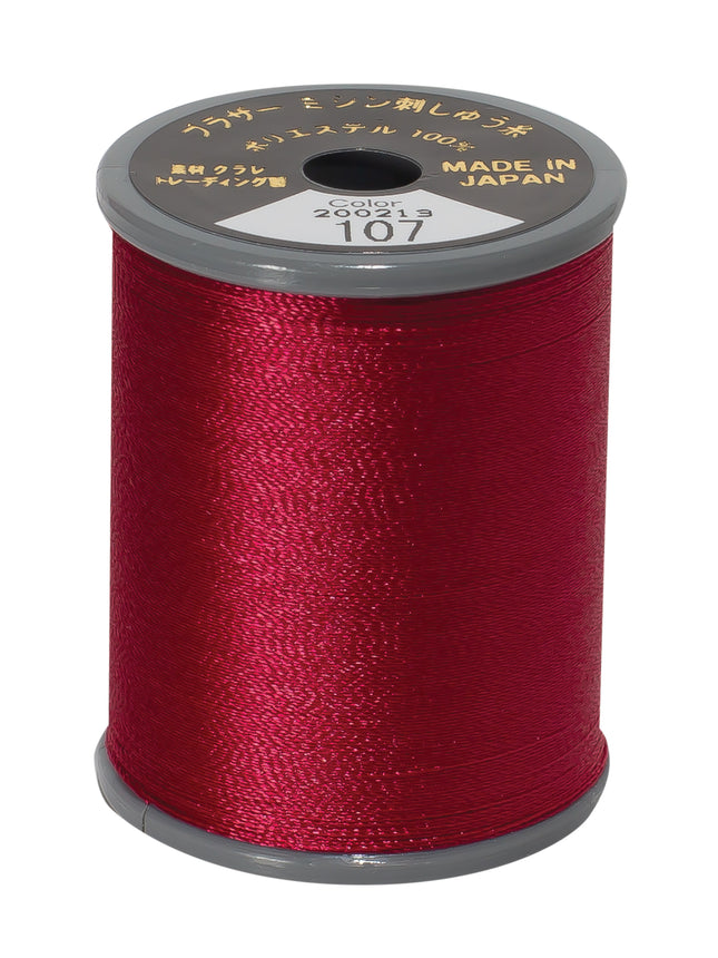 Brother Polyester Dark Fuschia #107