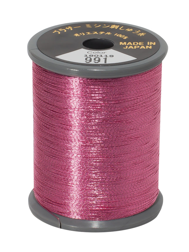Brother Metallic Dark Pink #991