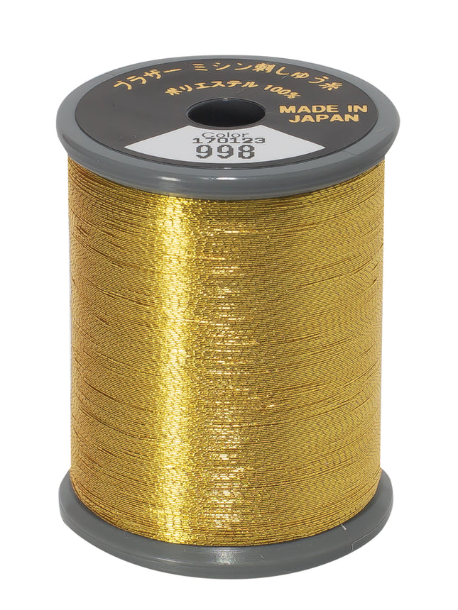 Brother Metallic Deep Gold #998