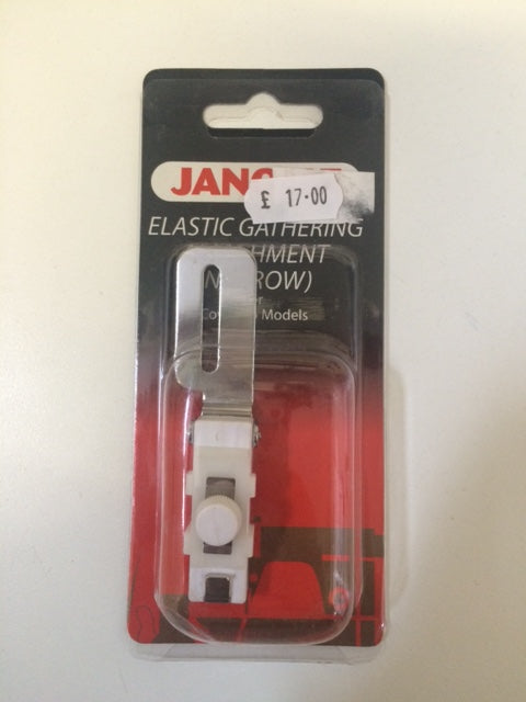 Janome Elastic Gathering Attachment (Narrow)