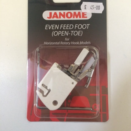 Janome Even Feed Foot (Open Toe)