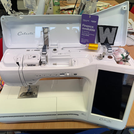 Brother Celeste CX1 Sewing & Quilting Machine Showroom Display