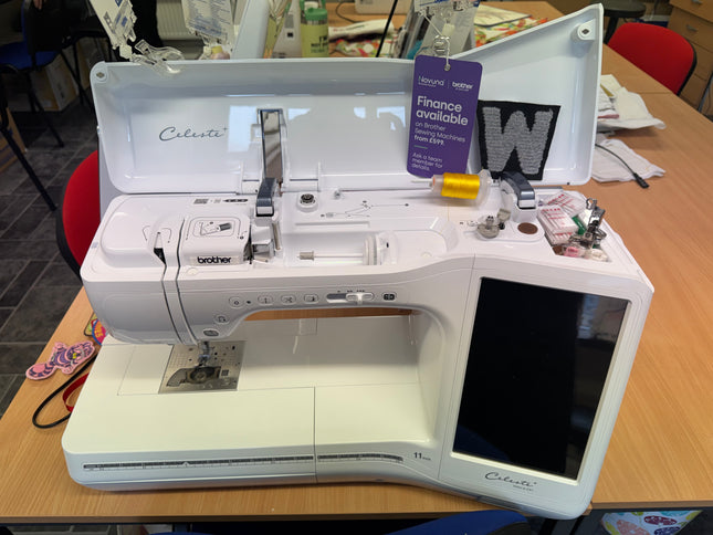 Brother Celeste CX1 Sewing & Quilting Machine Showroom Display