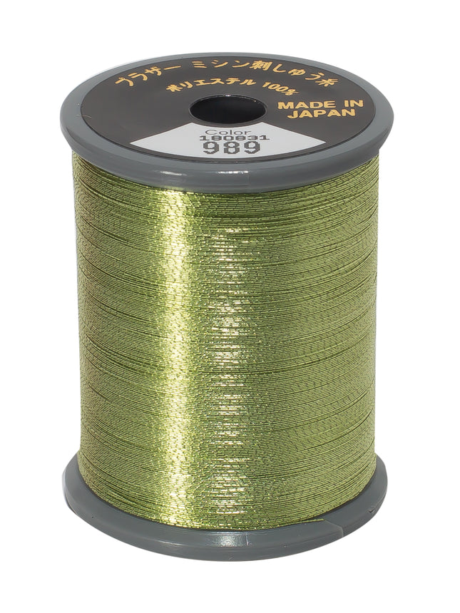 Brother Metallic Fresh Green #989
