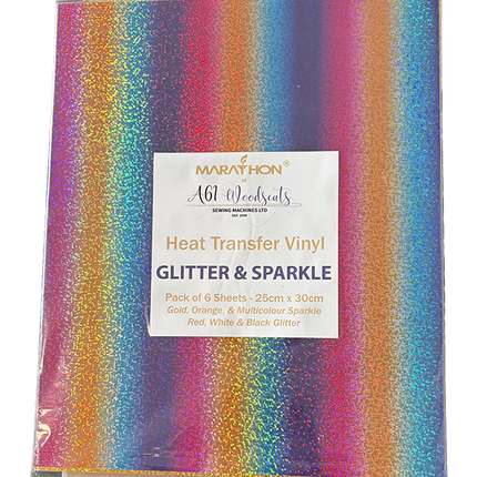 Glitter & Sparkle Heat Transfer Vinyl Pack