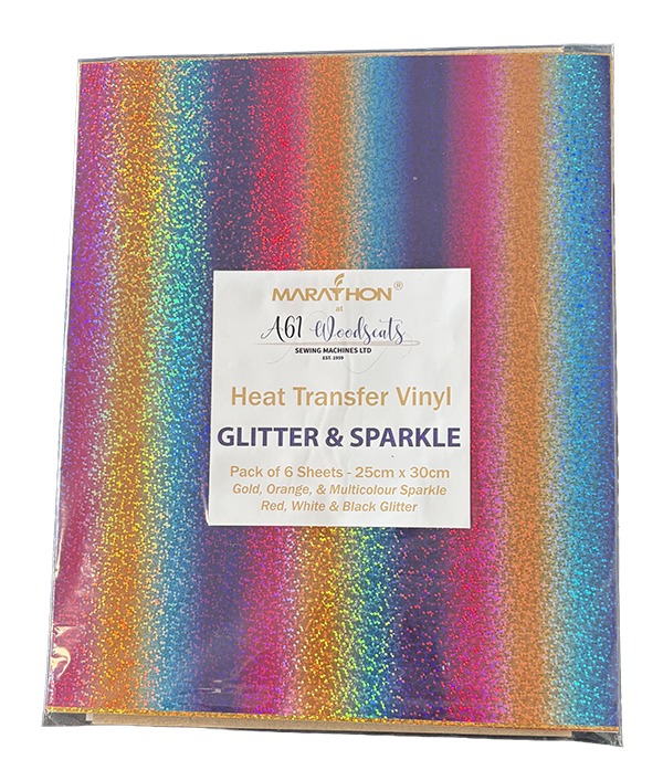 Glitter & Sparkle Heat Transfer Vinyl Pack