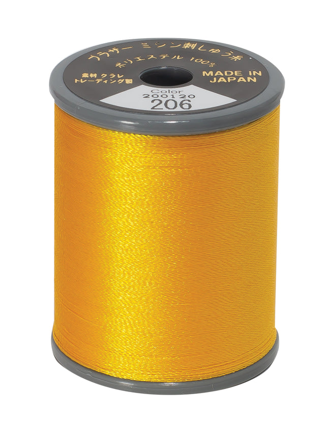 Brother Polyester Harvest Gold #206