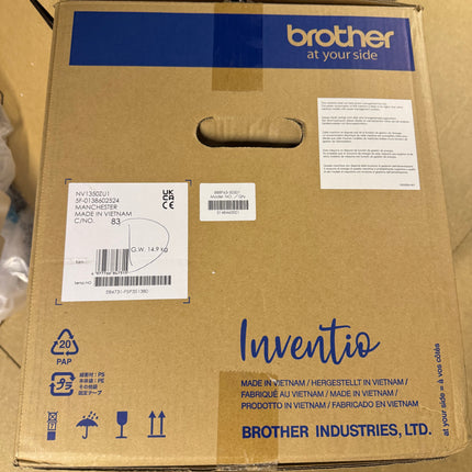 Brother Inventio NV1350 Sewing Machine Showroom Display