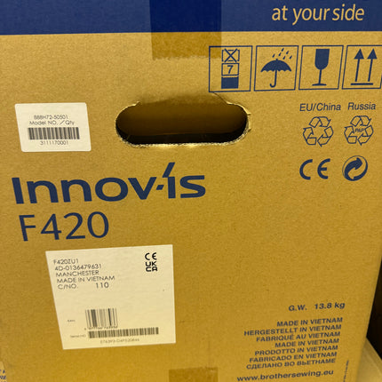 Brother Innov-is F420 Sewing Machine Showroom Display