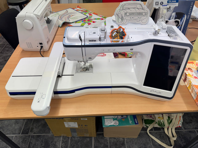Brother Celeste CX1e Embroidery Machine Showroom Display