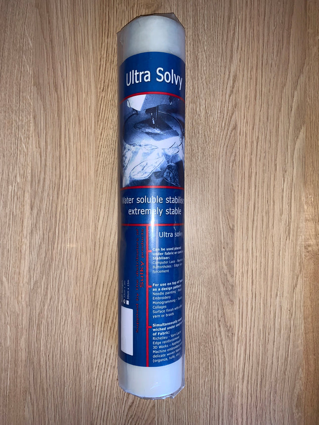 Janome Super Solvy Water Soluble Stabiliser