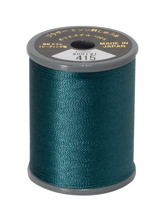 Brother Polyester Peacock Blue #415