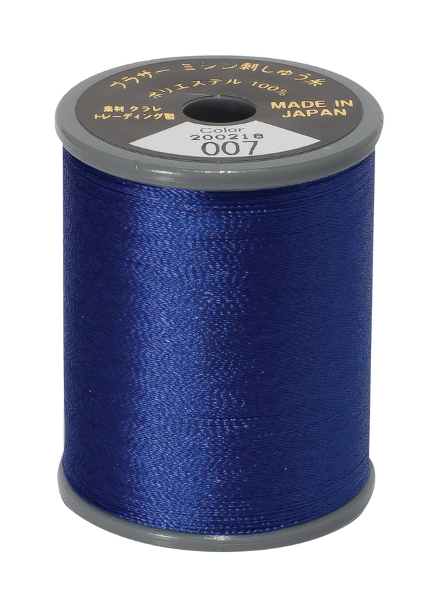 Brother Polyester Prussian Blue #007
