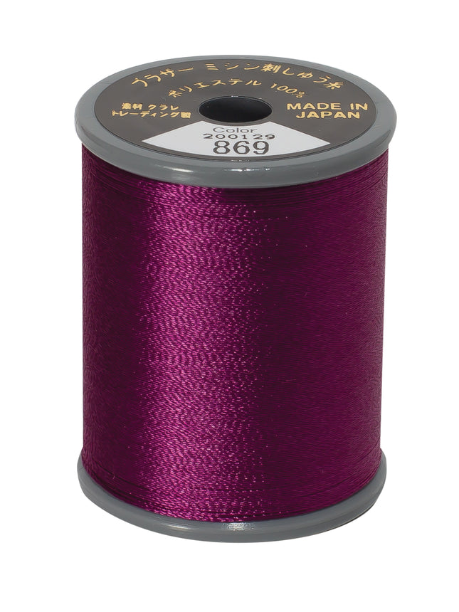 Brother Polyester Royal Purple #869