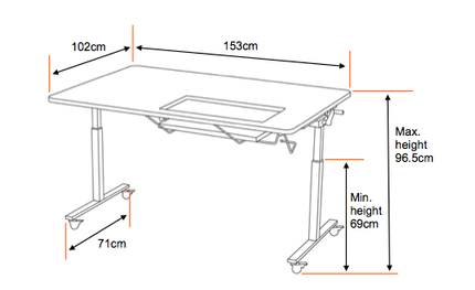Horn Furniture The Sewers Vision Sewing Cabinet
