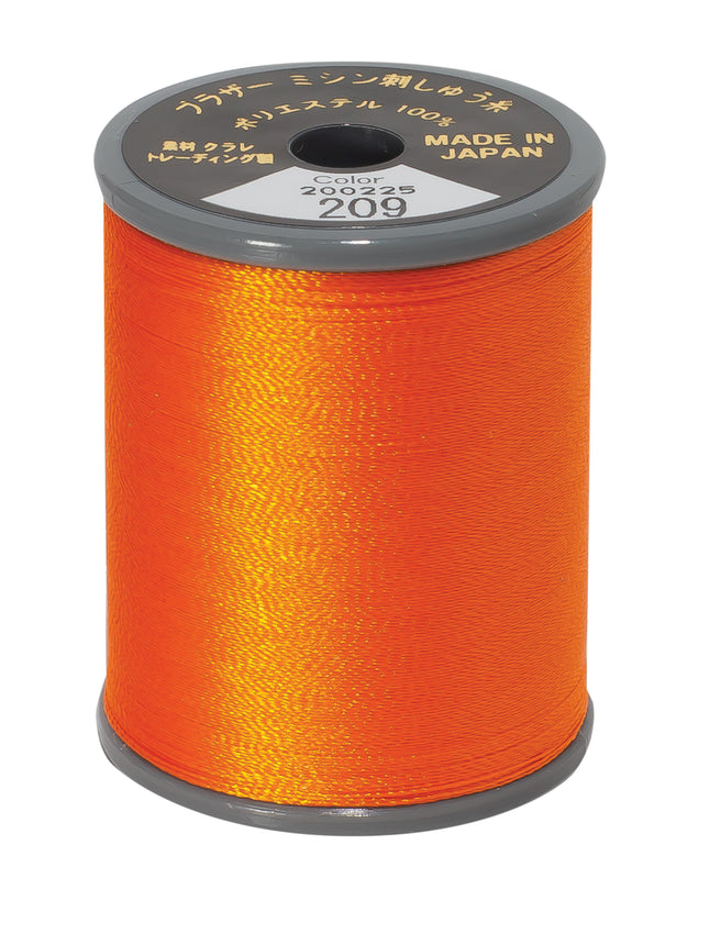 Brother Polyester Tangerine #209