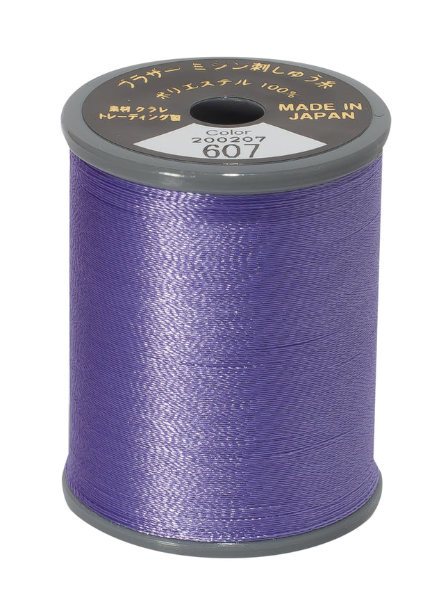 Brother Polyester Wisteria Violet #607