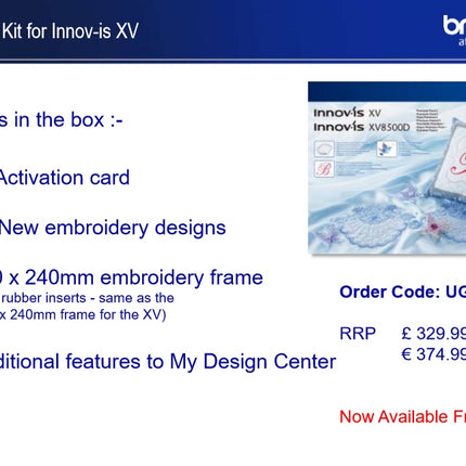 Brother innov-is XV Upgrade kit 1 (XVUPG1)