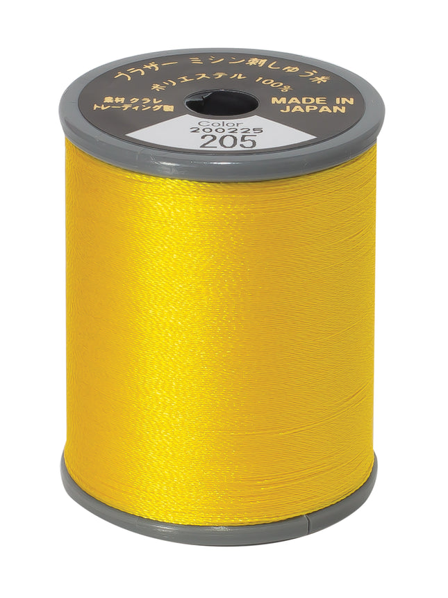 Brother Polyester Yellow #205