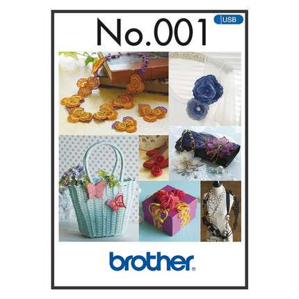 Brother 3D Combination Motifs Embroidery BLECUSB1
